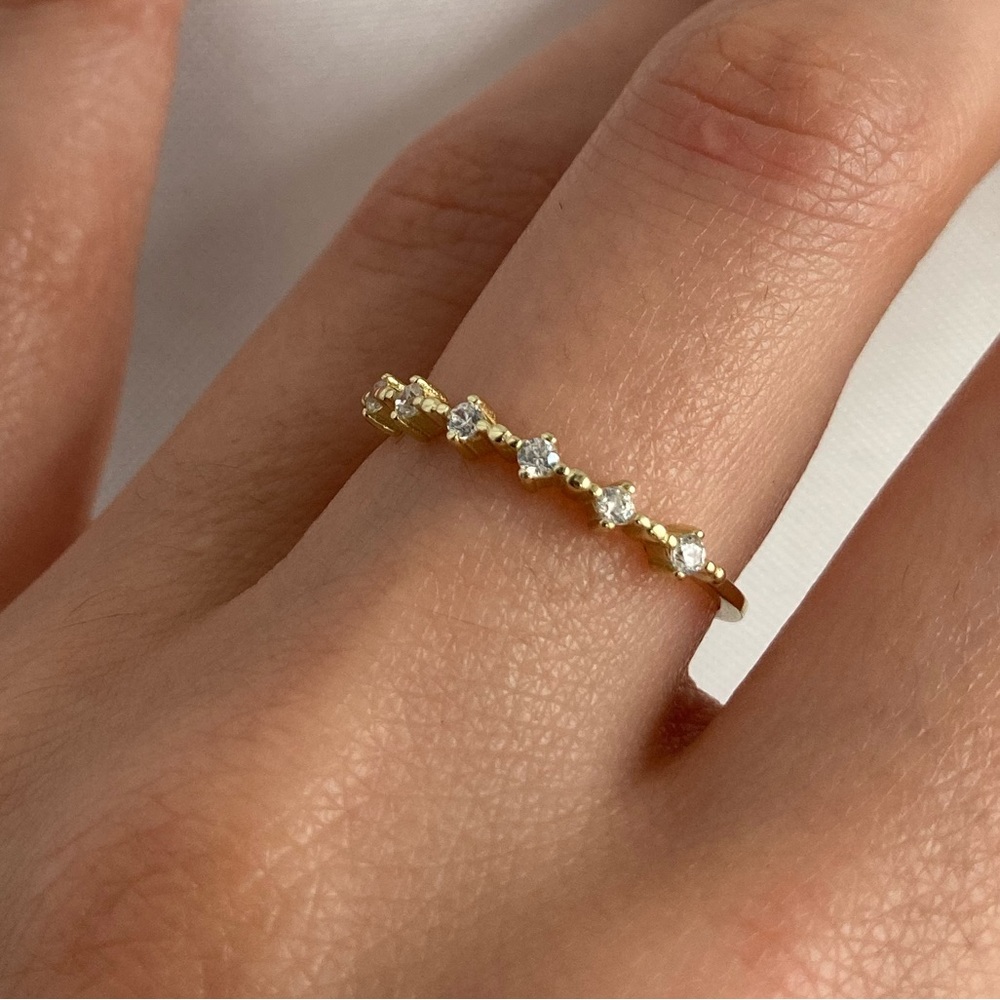 Dainty sterling sliver ring